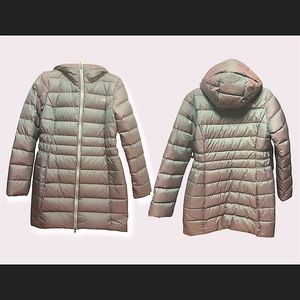 North Face Gotham Parka II, Blue Frost Iridescent, Size M, NWOT